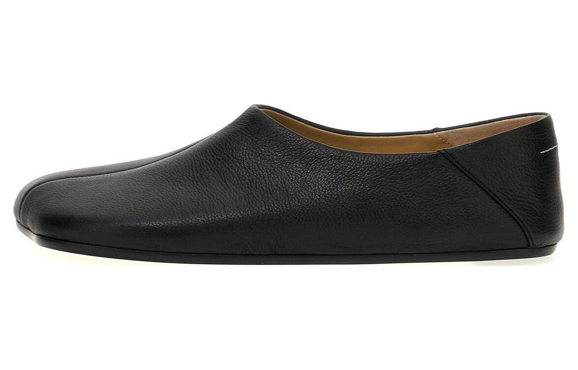 

Анатомические кожаные тапочки Mm6 Maison Margiela