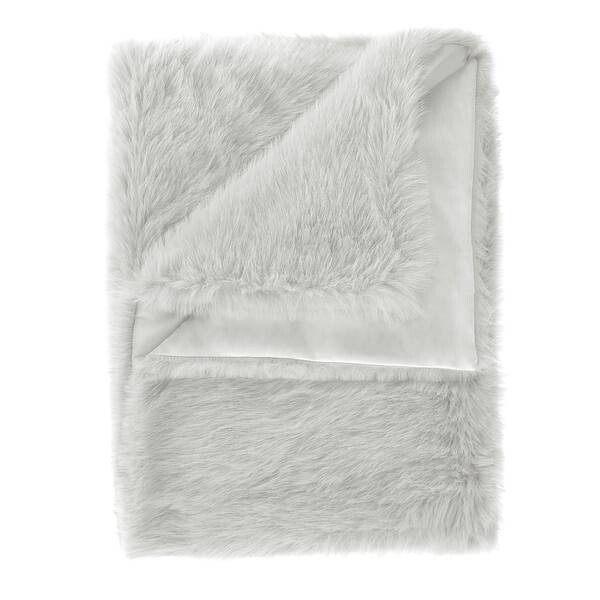 

Плед Heckett & Lane Perle, 200x1x140 см цвет silver grey