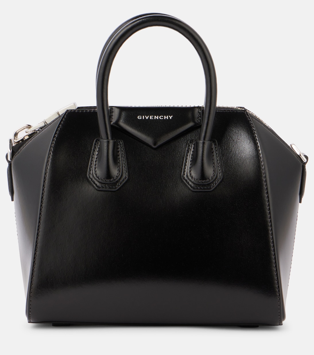 

Мини-сумка-тоут Antigona из кожи Givenchy, черный