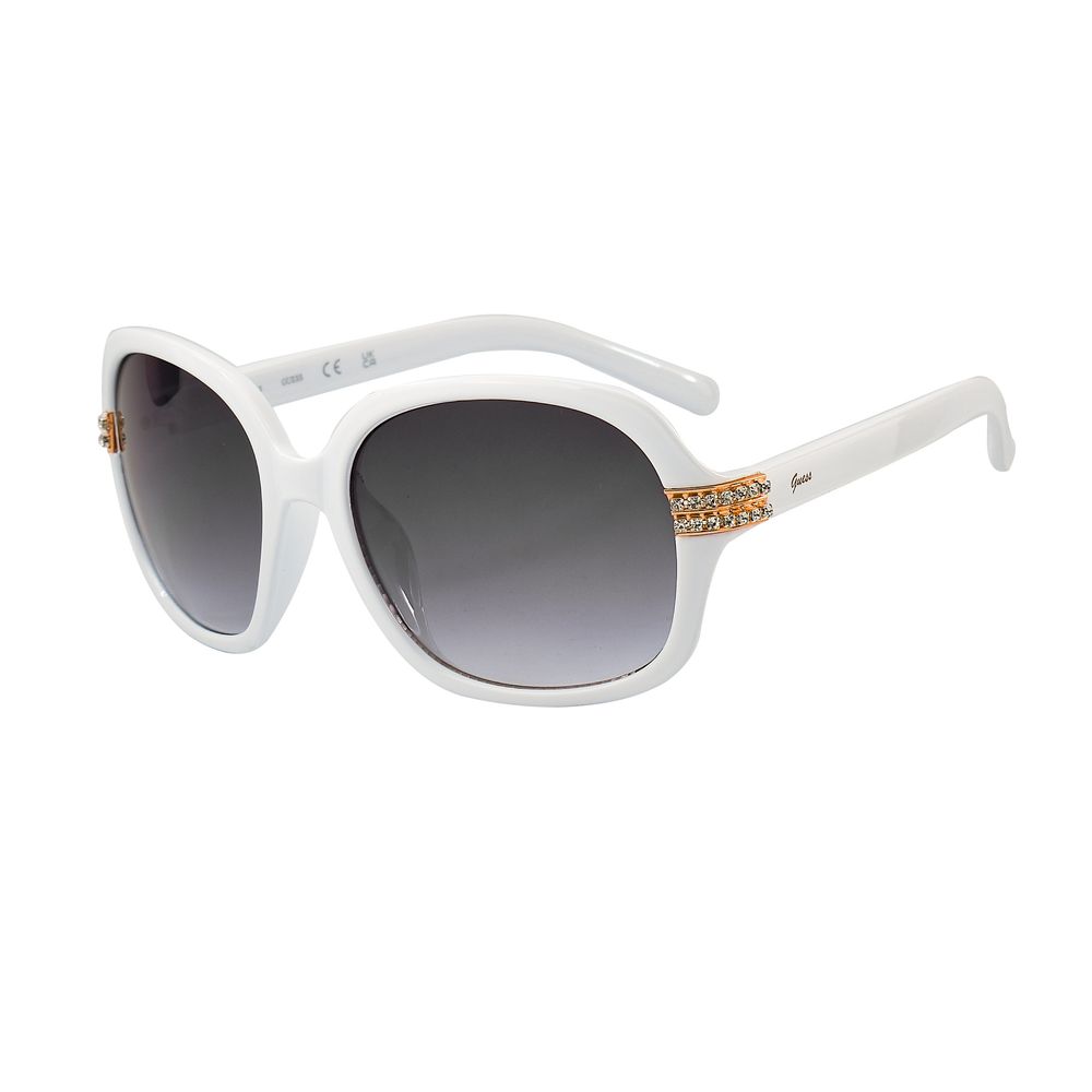 

Белые солнцезащитные очки из смолы GUESS