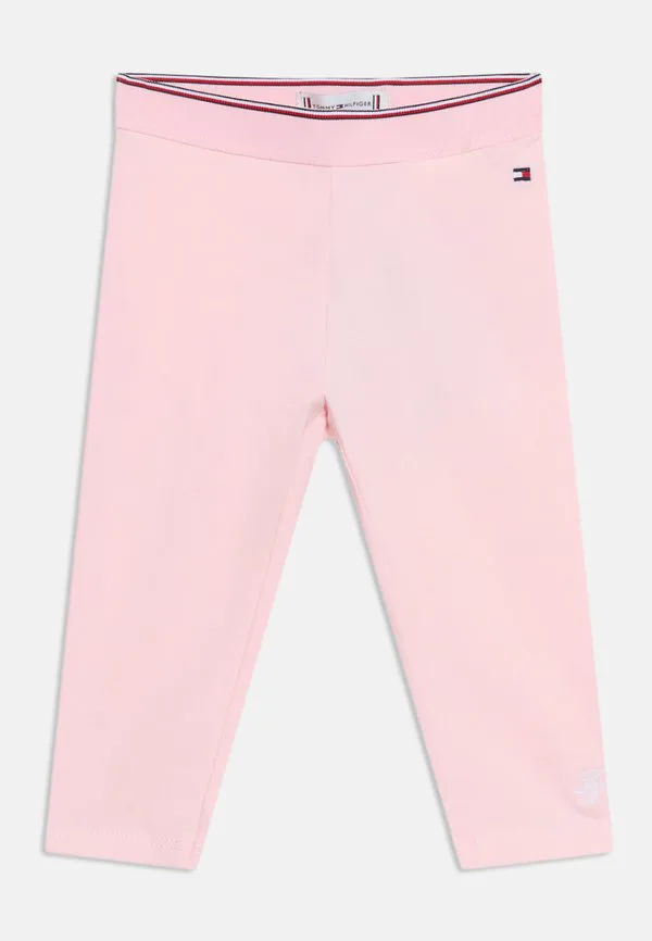 Леггинсы с полосатым поясом, брюки-леггинсы Tommy Hilfiger, Precious Pink — фото 3