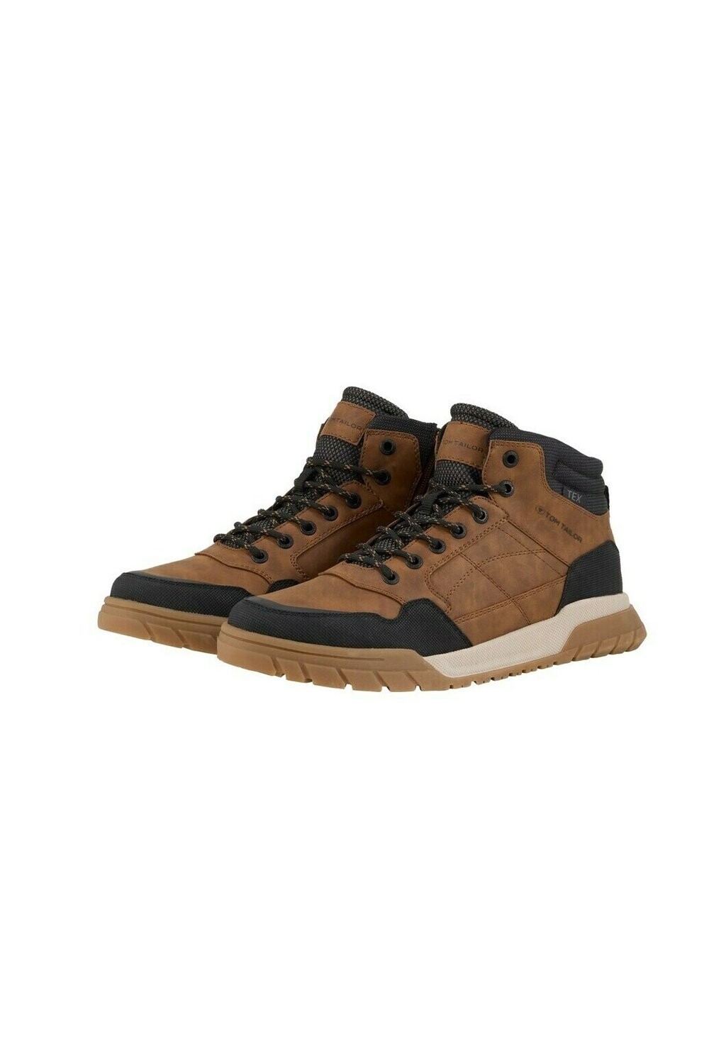 

Ботильоны на шнуровке STIEFEL TOM TAILOR, коричневый