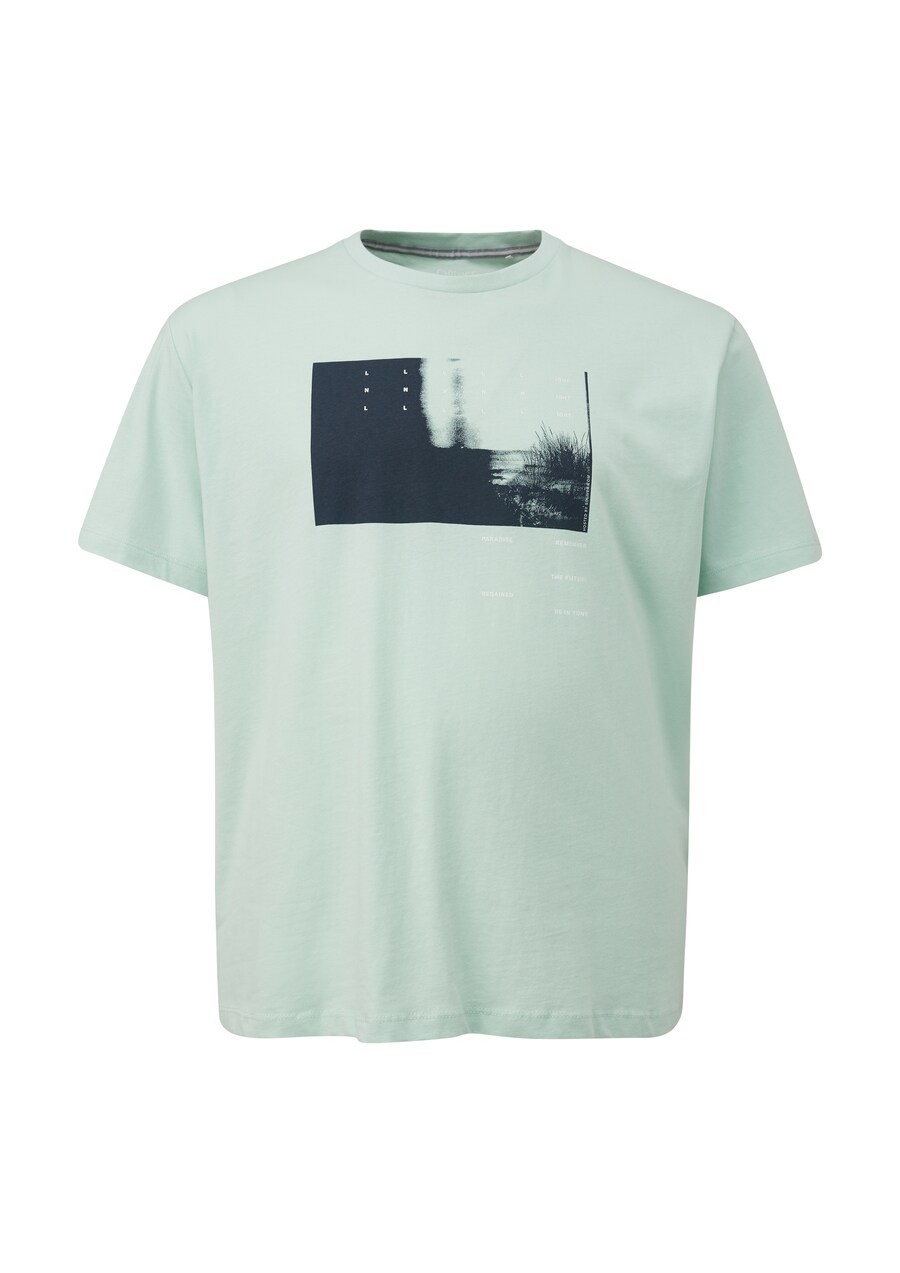 

Классическая футболка s.Oliver Shirt, ночной синий