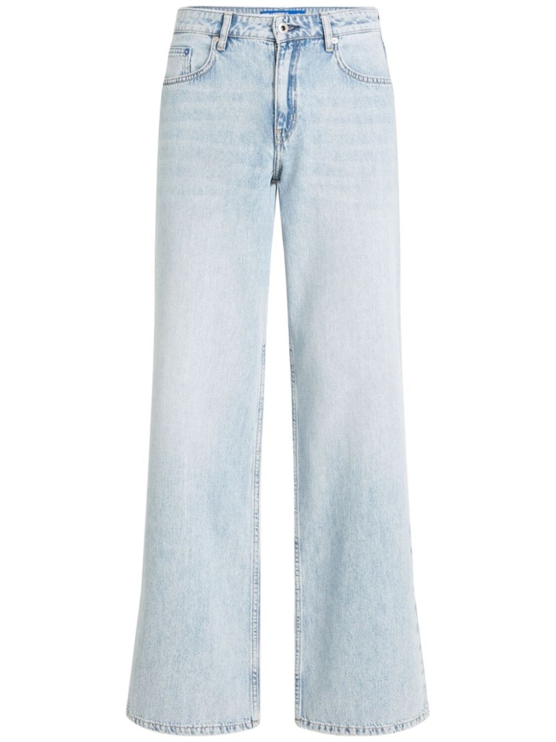 

Karl Lagerfeld Jeans свободные джинсы средней посадки, синий