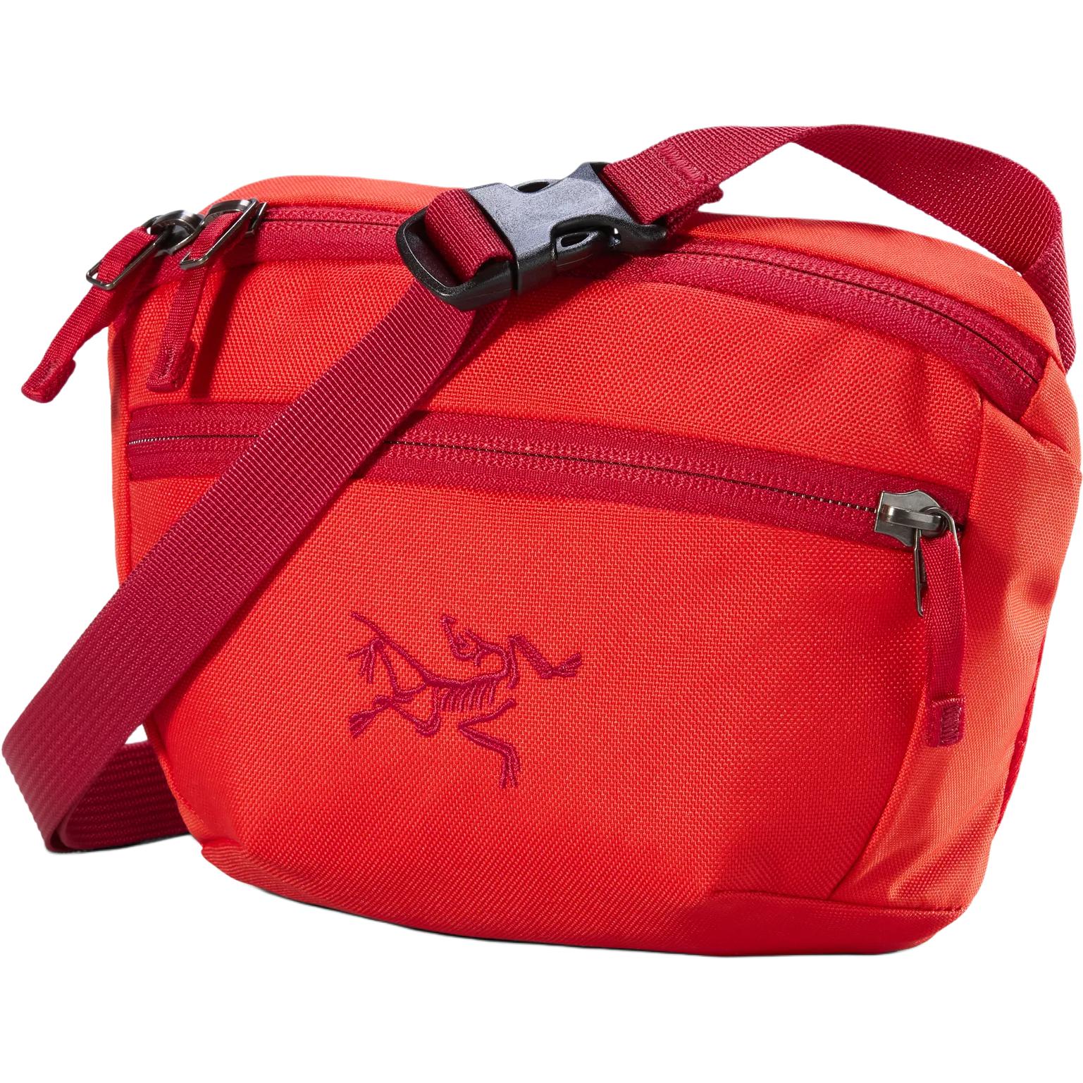 

Arcteryx Мужская поясная сумка 1.5 литра из полиэстера красного цвета, Rouge Red
