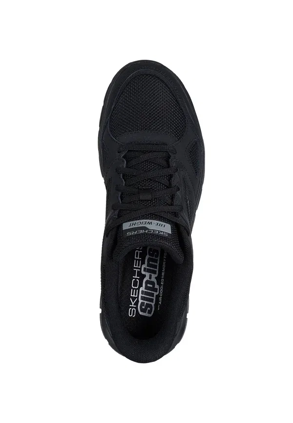 Мужские кроссовки-слипоны Skechers Track Ezral 233039 BBK, черный — фото 3