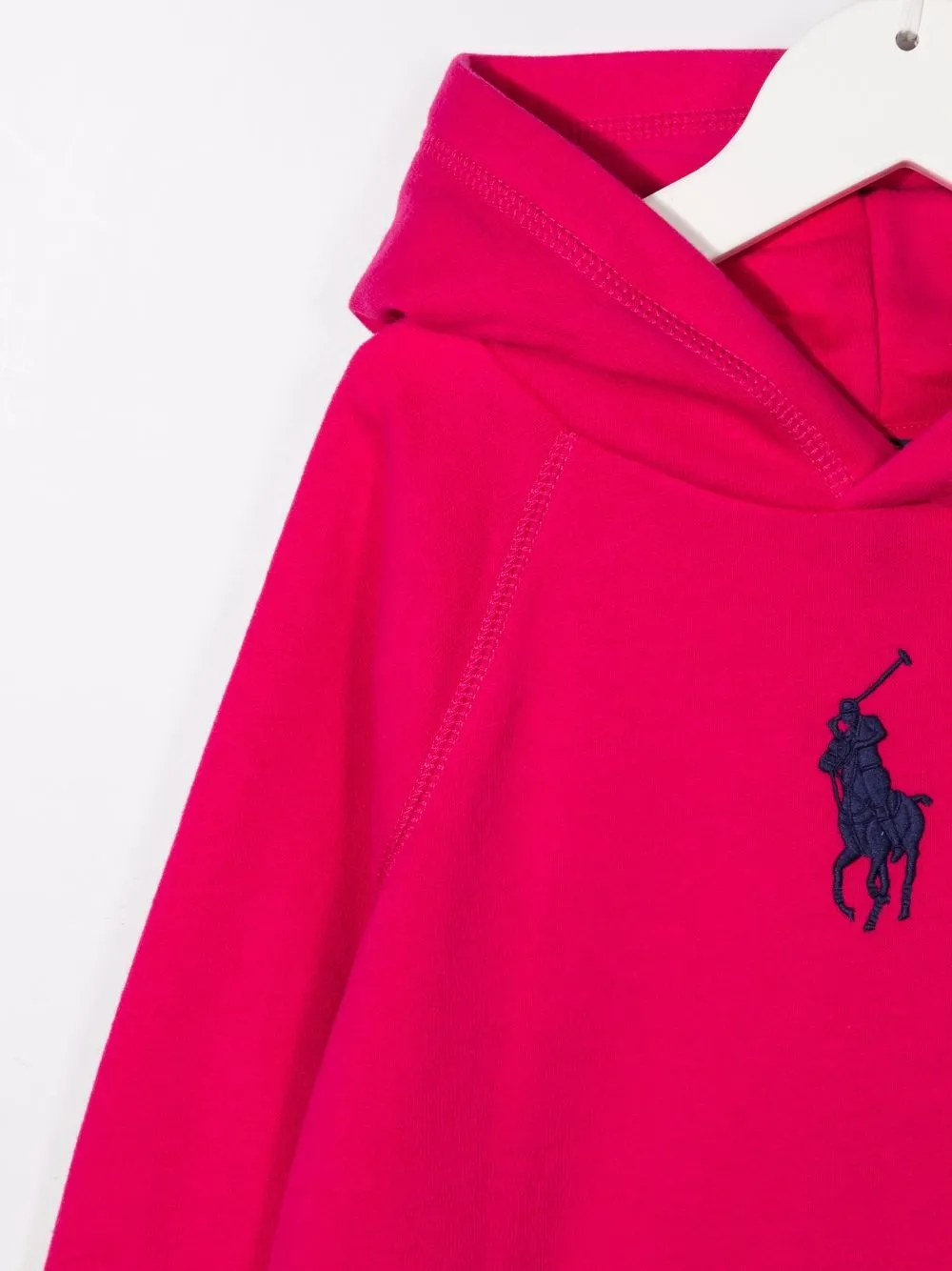 Худи с логотипом POLO RALPH LAUREN KIDS, розовый — фото 3