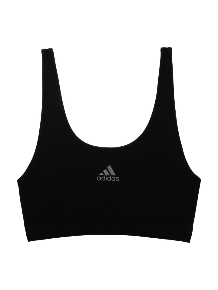 

Спортивный бюстгальтер Adidas, черный