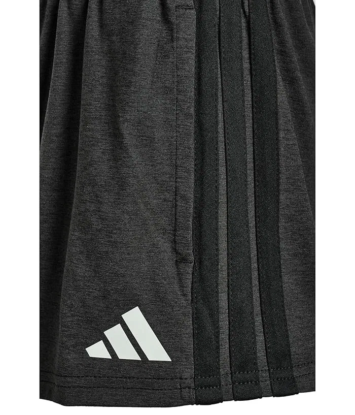 Шорты Melange Adidas Kids, Grey/Black Melange — фото 3
