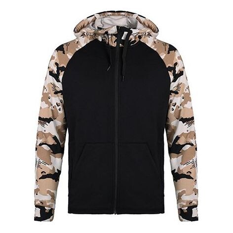 

Куртка Men's Nike Camouflage Splicing Jacket Black, черный