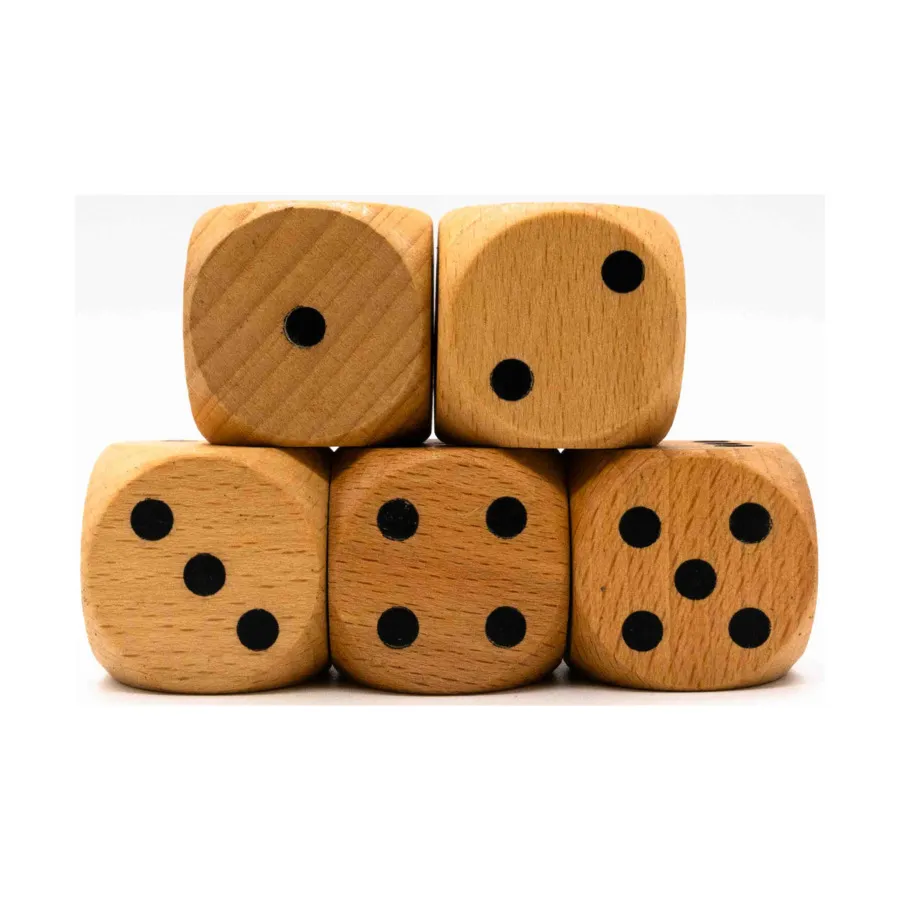 

d6 30 мм деревянная матрица (5), Dice - Symbols, Functional & Unique Dice