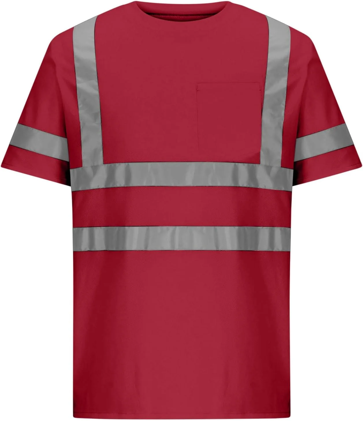 

Футболка Unisex с коротким рукавом и светоотражающими полосами