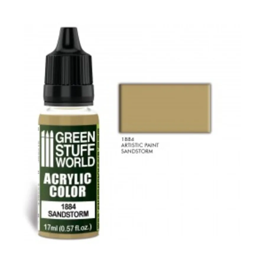 

Песчаная буря, Paint - Acrylic Color Paint - 17ml (Green Stuff World)
