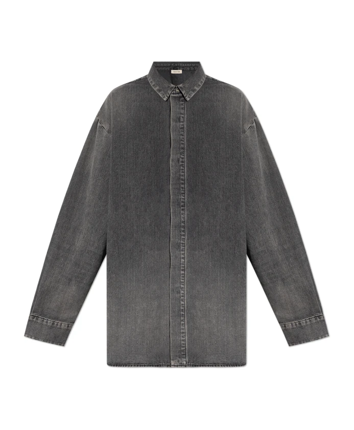 

Джинсовая рубашка Fear Of God, серый