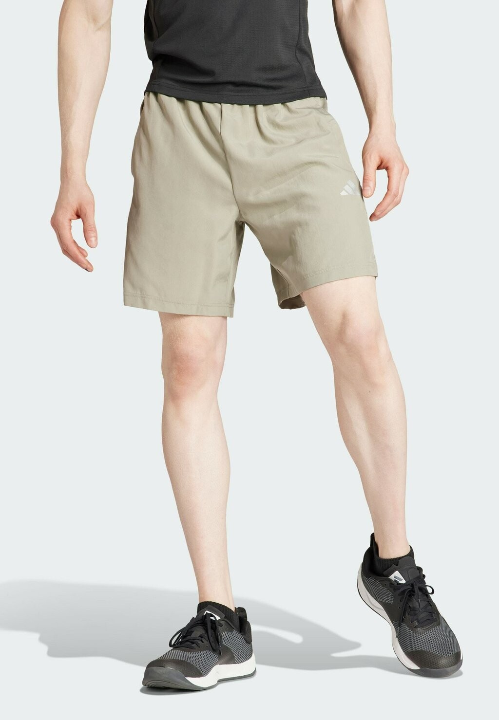 

Спортивные шорты ADIDAS GYM+ TRAINING WOVEN SHORT adidas Performance, цвет silver pebble