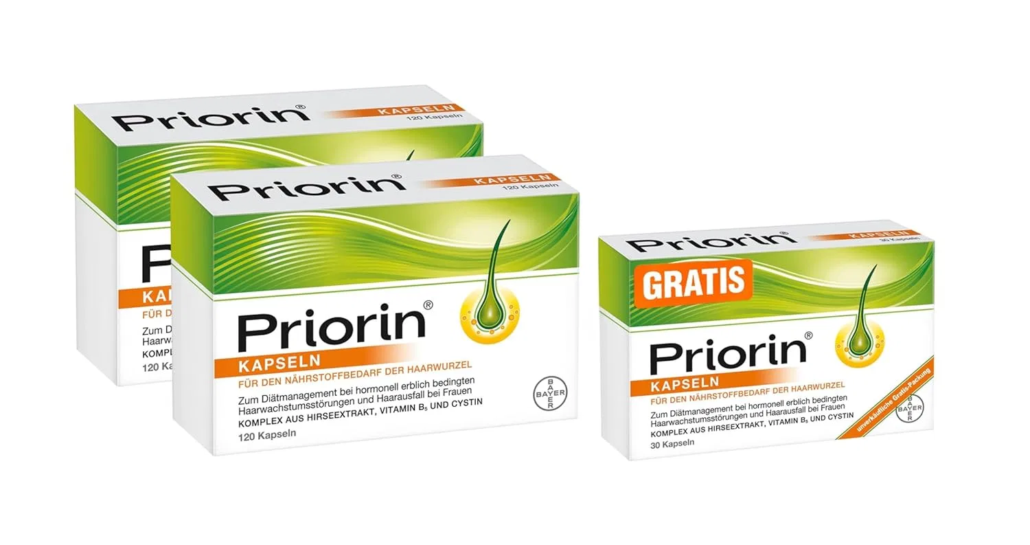 Набор капсул PRIORIN Value Set (2 x 120 + 30 капсул) Medibond