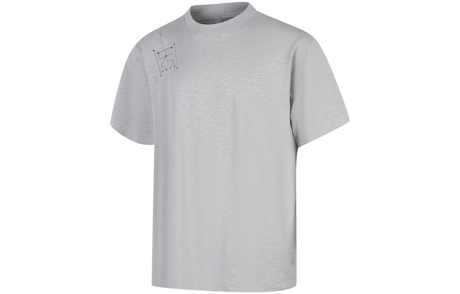 

Футболка Li Ning X Jackie Chan Co branded Kung Fu Series SS23 мужская gray LiNing, серый