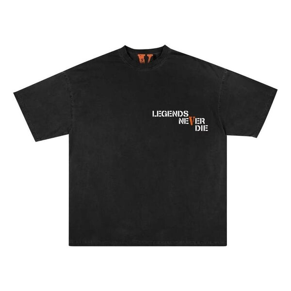 

Футболка x juice wrld 999 t-shirt 'black orange' Vlone, черный