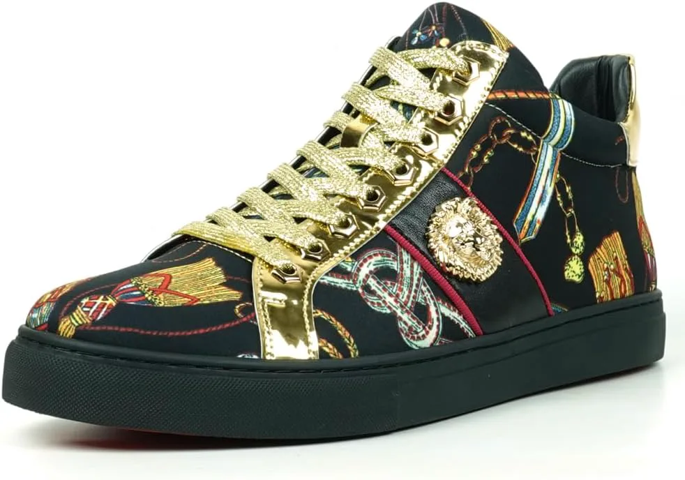 

Кроссовки с высокой шнуровкой FI-2385 Fiesso by Aurelio Garcia, черный