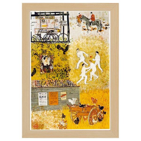 

Рамка для фотографий LegendArte Poster 1957 Village Life цвет eiche