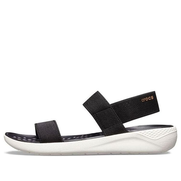 Сандалии literide fashion black sandals Crocs, черный