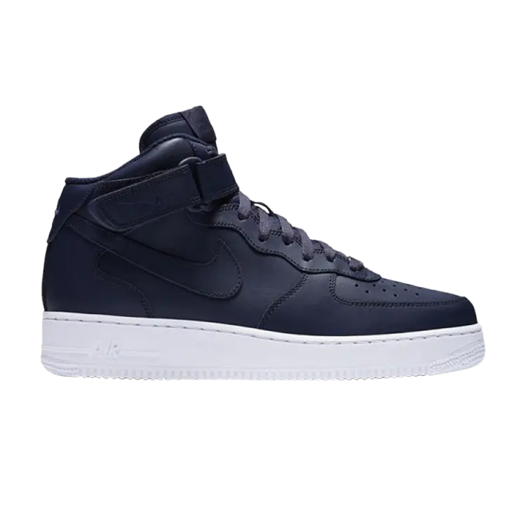 

Кроссовки Nike Air Force 1 Mid '07 'Obsidian', белый