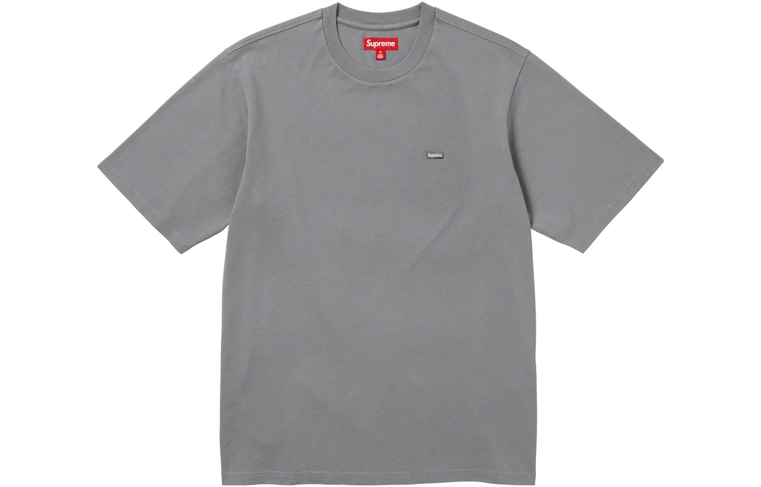 Футболка Small Box Tee FW23 Supreme, темно-серый/темно-серый