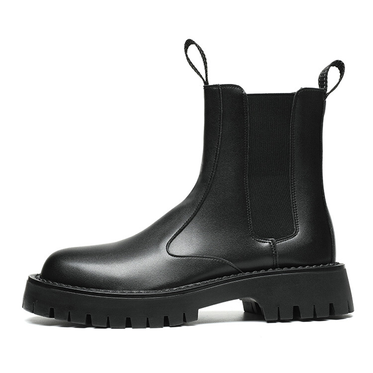 

Челси Ботинки Мужские Yedani, цвет Black Fleece-Lined