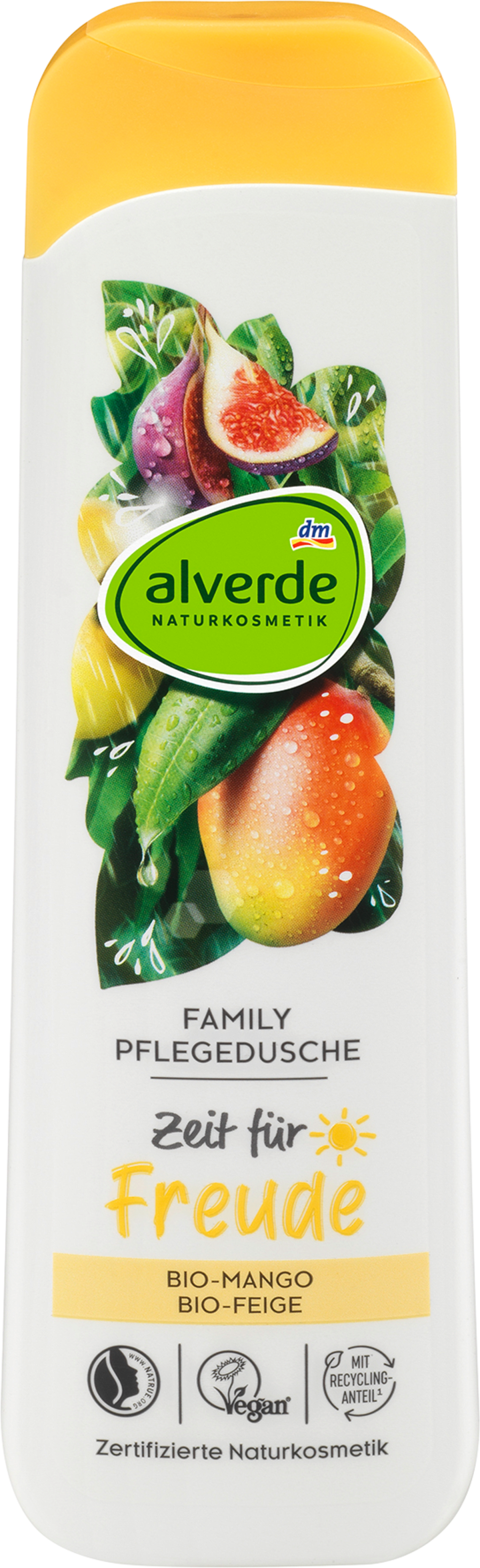 

Гель для душа alverde NATURKOSMETIK Family Duschgel Mango Feige, 300 ml
