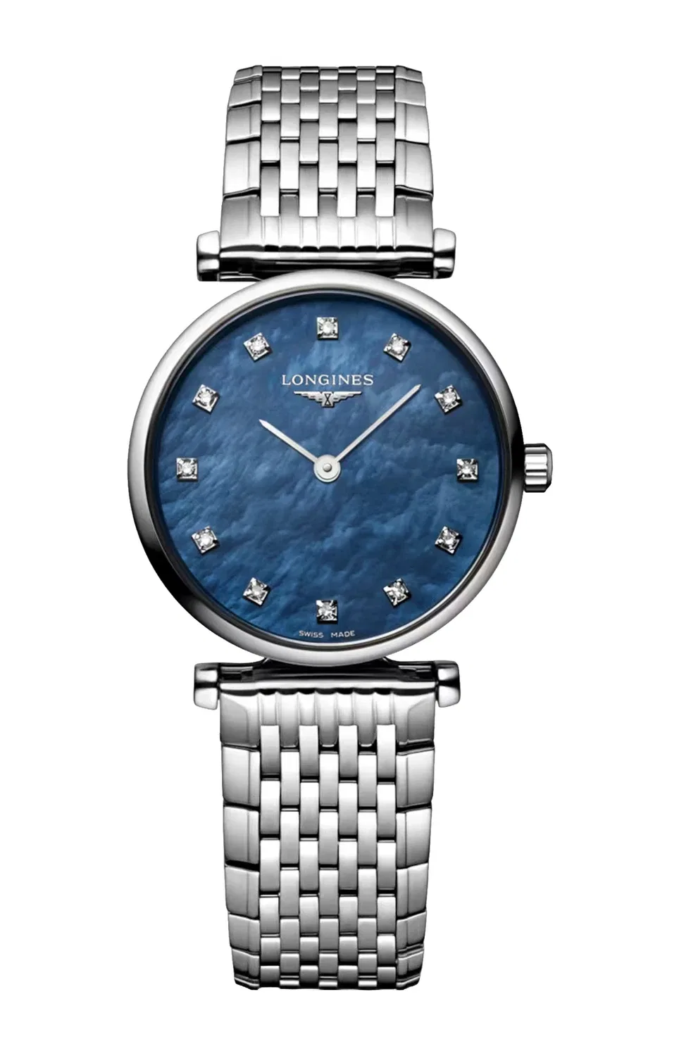 ЛА ГРАНД КЛАССИК ДЕ ЛОНЖИН - L4.209.4.81.6 LONGINES, серебряный