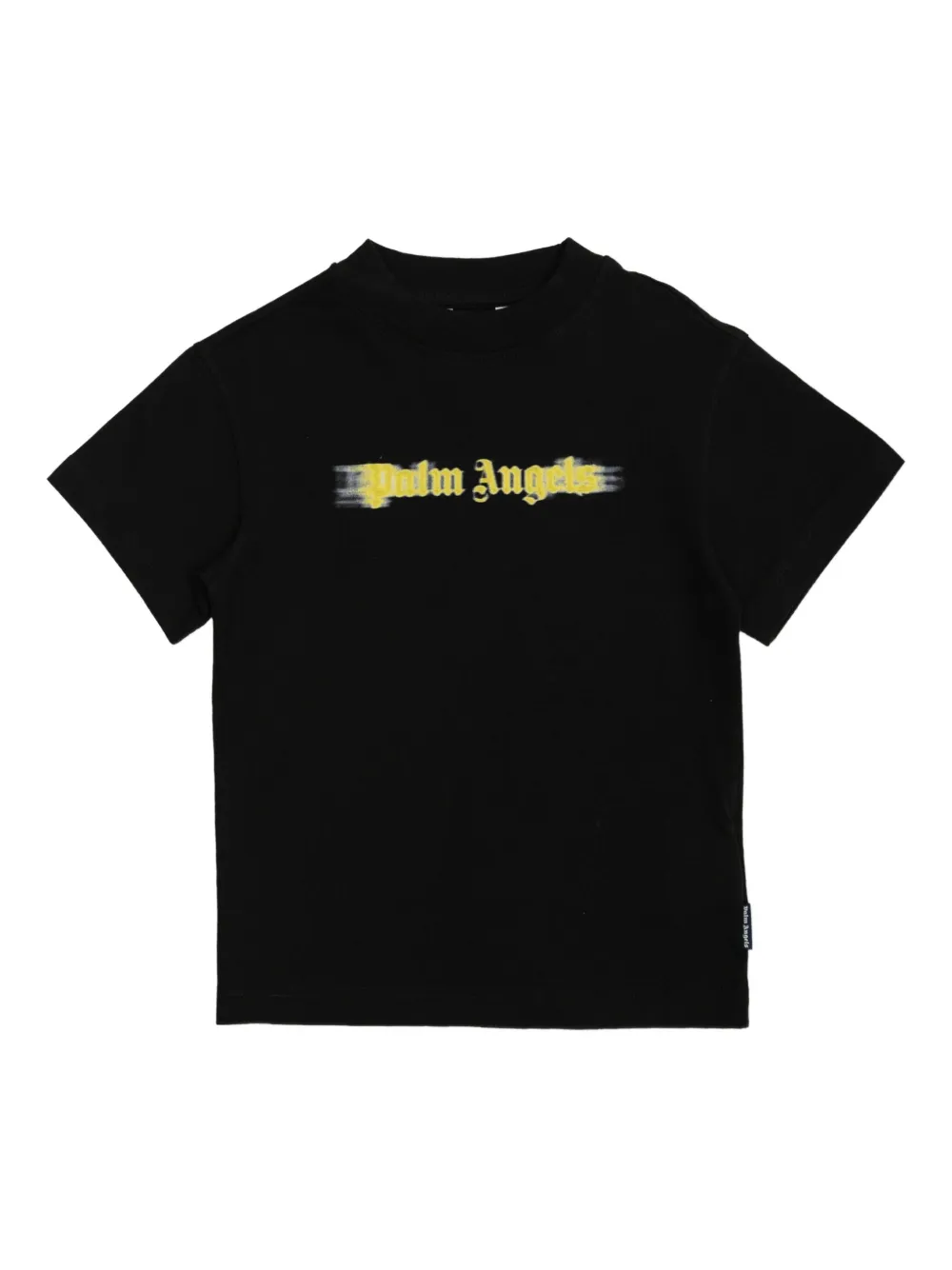 

Футболка с логотипом Palm Angels Kids, черный