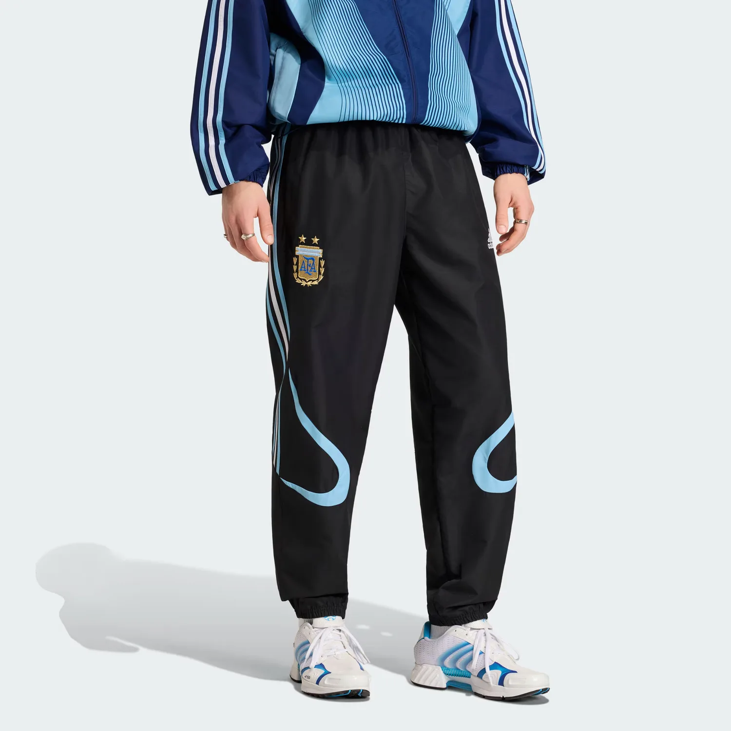 Брюки casual Argentina TRACK Adidas, черный — фото 3