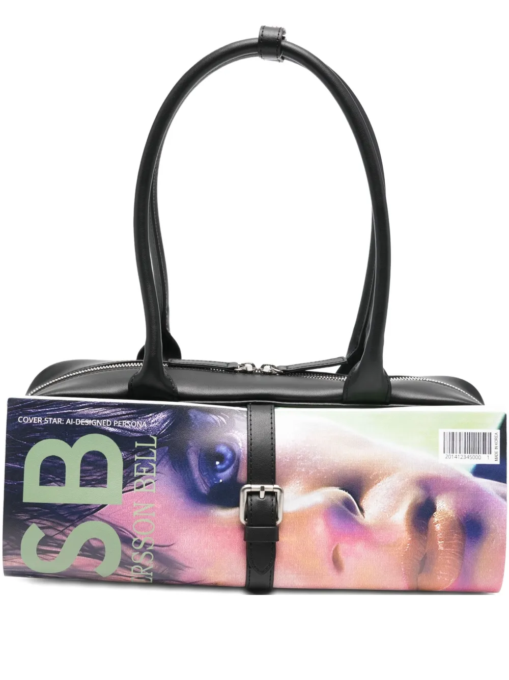 

Сумка через плечо с принтом в виде журнала Andersson Bell, черный