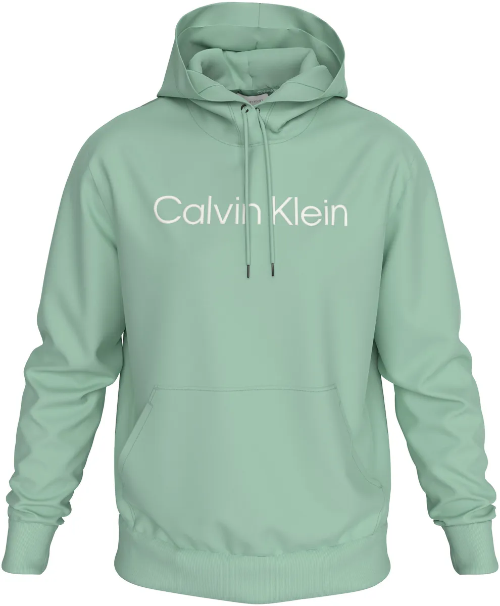 

Толстовка Calvin Klein Big&Tall с капюшоном "BT_HERO LOGO COMFORT HOODIE", больших размеров с надписью логотипа, цвет Lichen