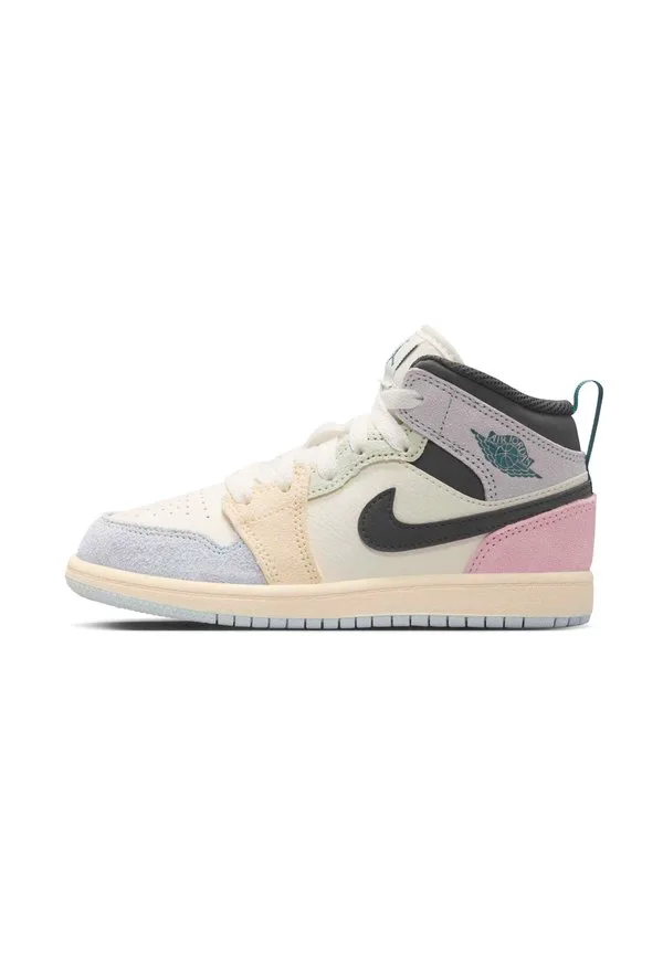 Кроссовки mid se bp hightop Jordan, Sail/Iced Jade Anthracite Jade Aura Iced Carmine Muslin