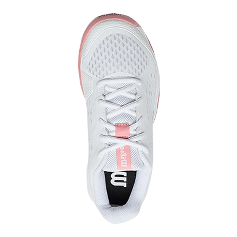 Wilson Rush Pro Jr L низкие детские тренировочные кроссовки pink — фото 4