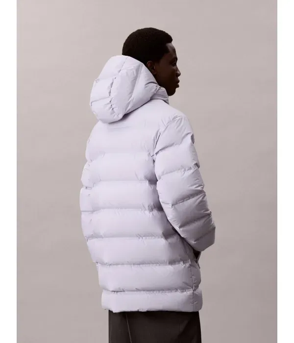 Пуховая куртка regular fit Calvin Klein, серый — фото 3