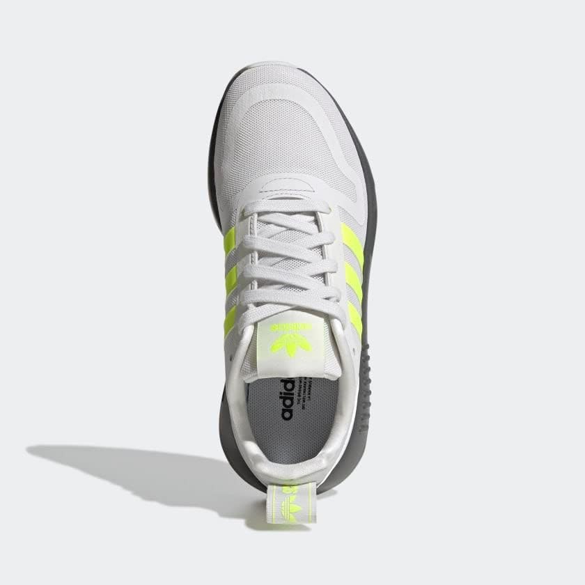 Детские кроссовки Adidas Originals унисекс Multix, белый/желтый/серый — фото 3
