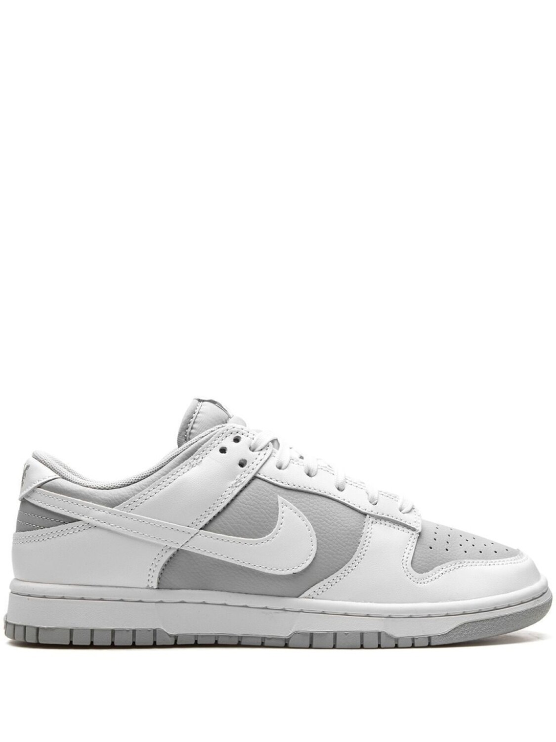 

Кроссовки Nike Dunk Low Retro, серый/белый