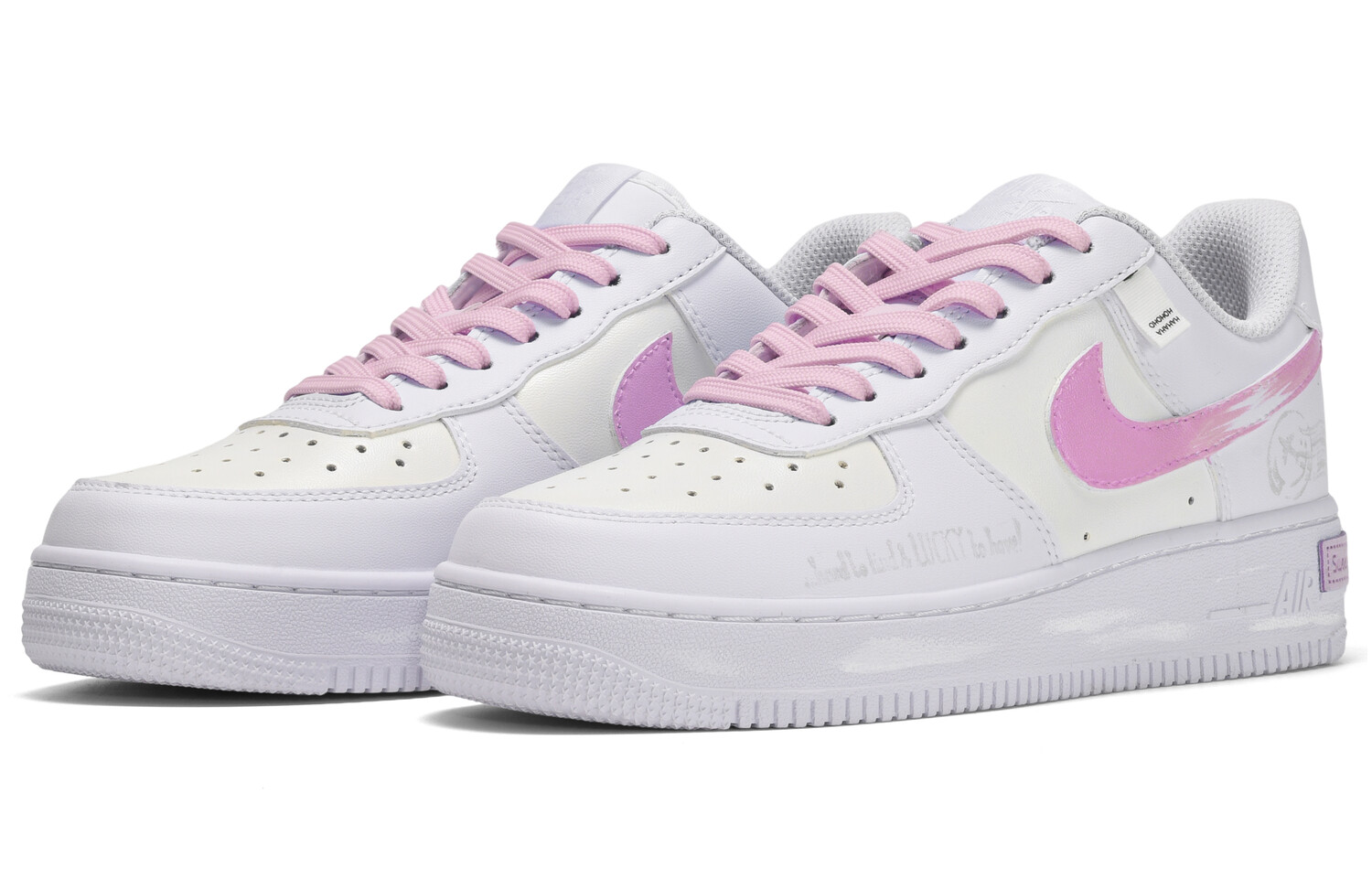 

Кроссовки Nike Air Force 1 Skateboarding Shoes Men Low-top Chalk White, белый