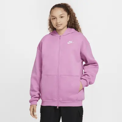 

Худи Nike Sportswear Club Fleece, цвет Magic Flamingo/White