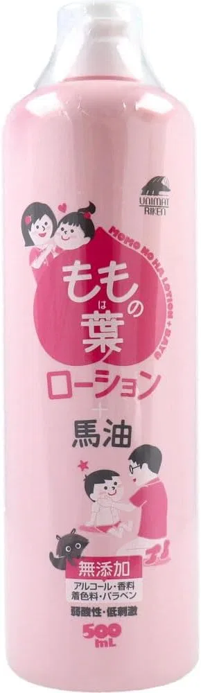 Лосьон для лица и тела Peach Leaf Lotion + Horse Oil, No brand, 500 мл, 8 шт