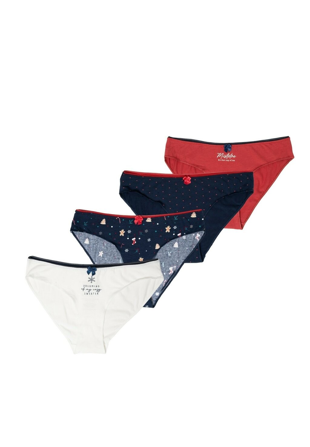 

Трусы HC 4-ER-PACK Happy Shorts, красный