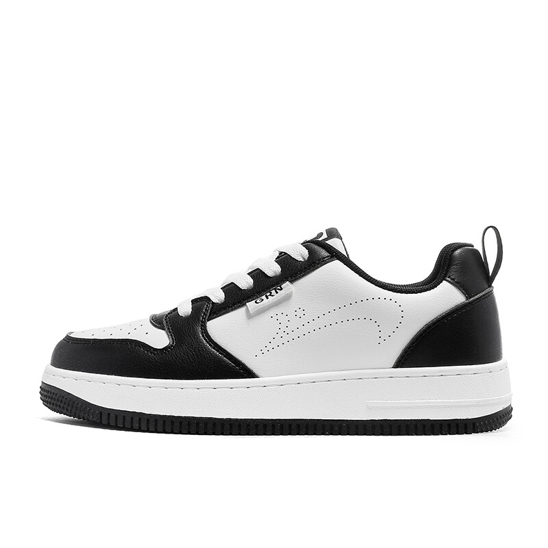 

Кроссовки K-bird Skateboarding Shoes Men Low-top White, черный