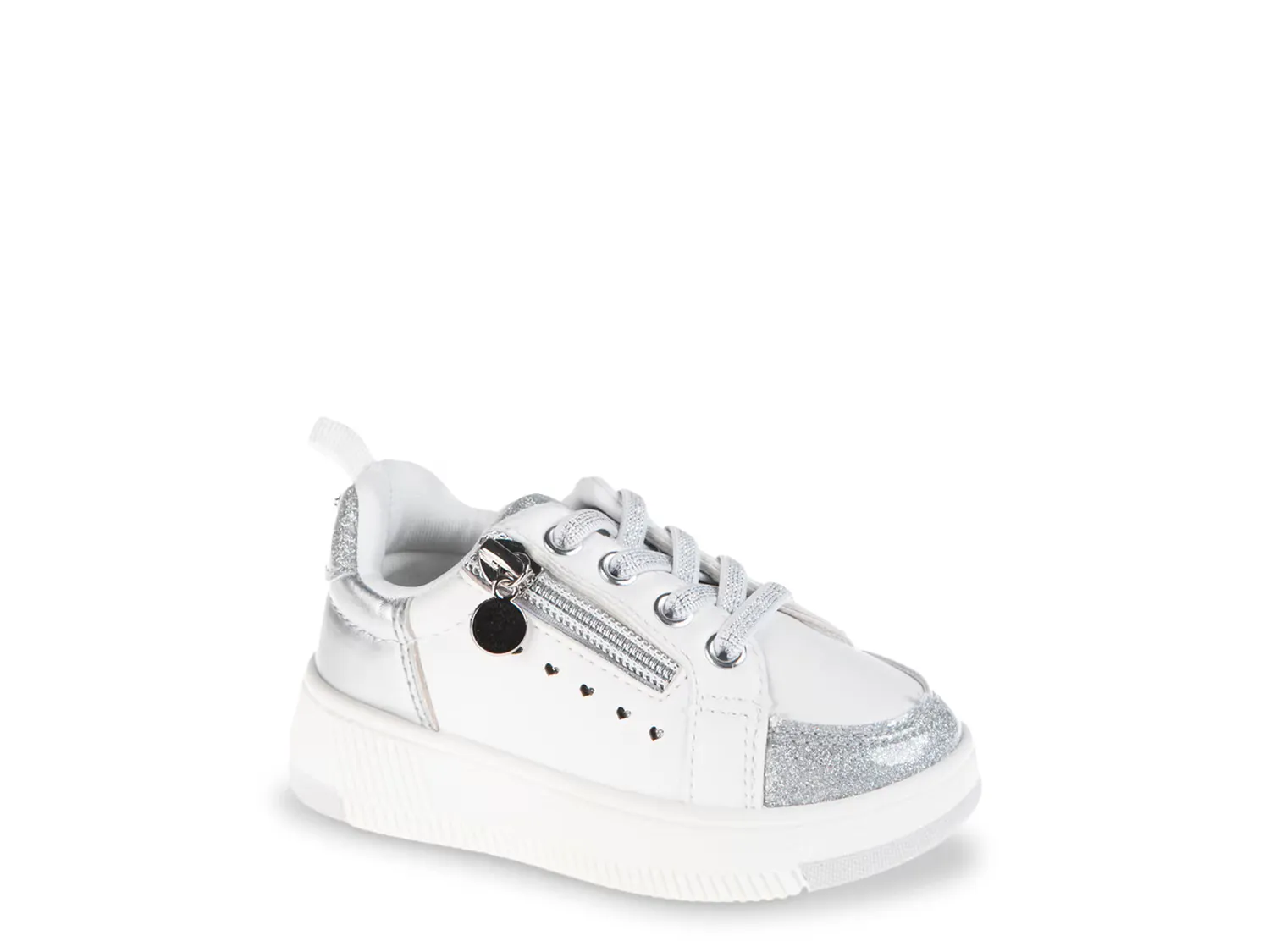 

Кроссовки Pippa Sneaker Vince Camuto, белый/серебряный/металлик