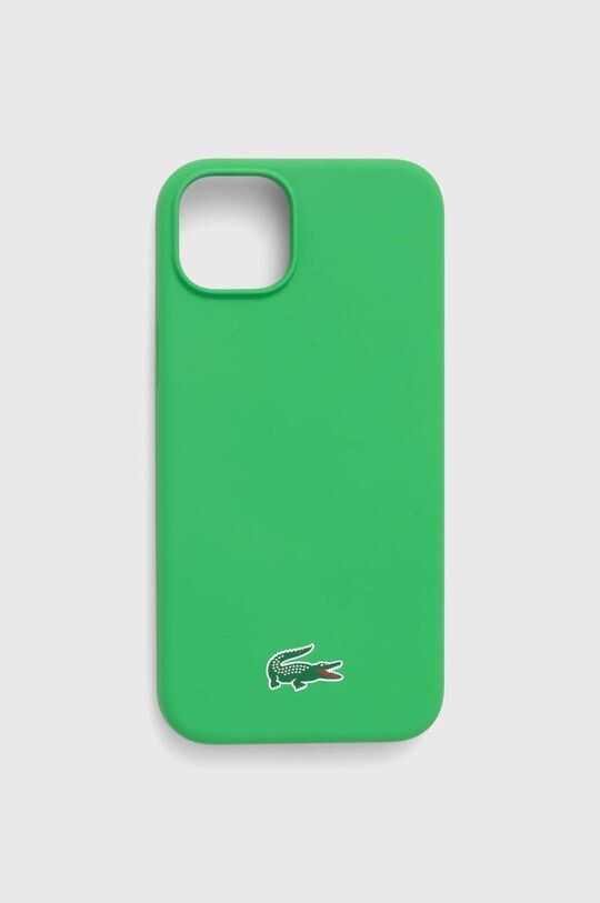 

Чехол для iPhone 15 Plus/14 Plus 6,7 дюйма Lacoste, зеленый