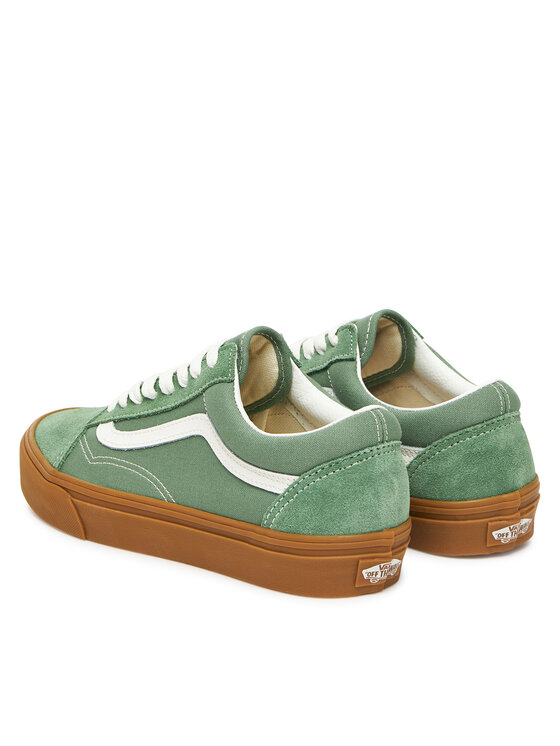 Тканевые кроссовки Old Skool VN000D9Y17P1 Vans, зелёный — фото 3