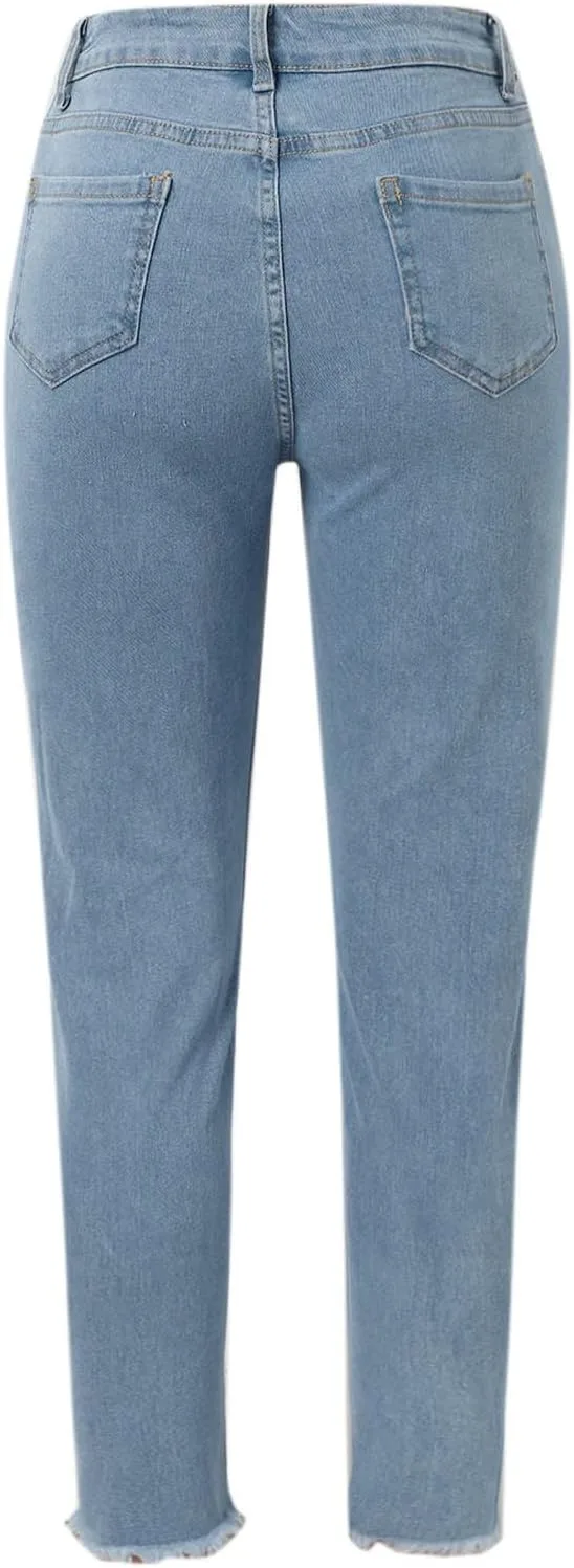 Женские джинсы Skinny Stretch с эффектом подтяжки — фото 4