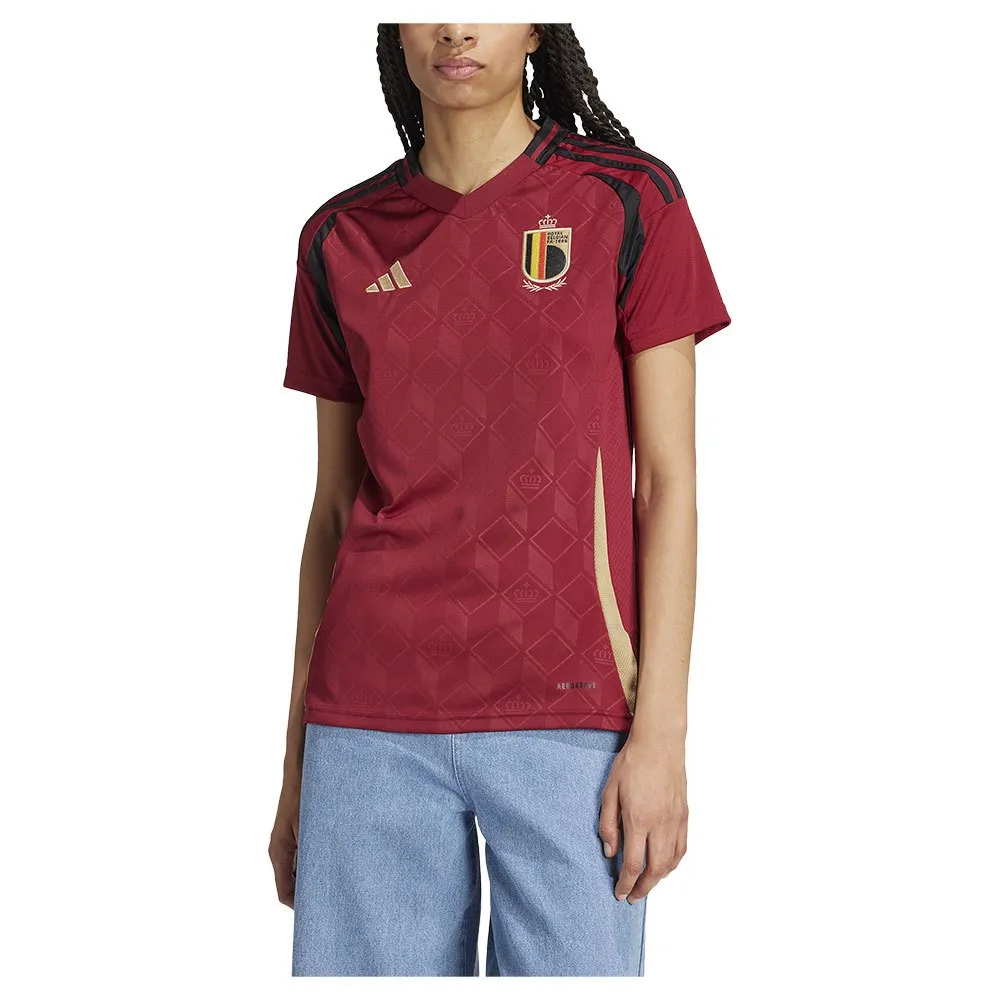 

Футболка с коротким рукавом adidas Belgium 23/24 home Woman, красный
