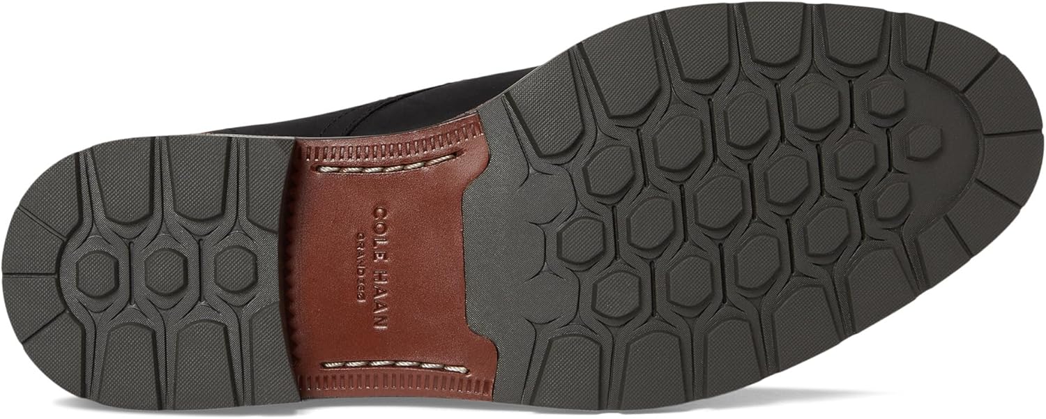 Мужские ботинки Cole Haan Roundhill Grand Chukka, черный — фото 3